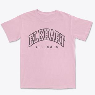 Elkhart Illinois Inline Premium Heavyweight T-shirt