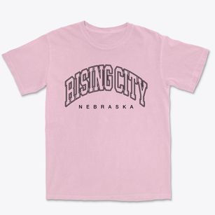Rising City Nebraska Inline Premium Heavyweight T-shirt