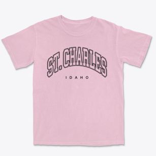 St. Charles Idaho Inline Premium Heavyweight T-shirt