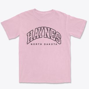 Haynes North Dakota Inline Premium Heavyweight T-shirt