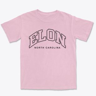 Elon North Carolina Inline Premium Heavyweight T-shirt