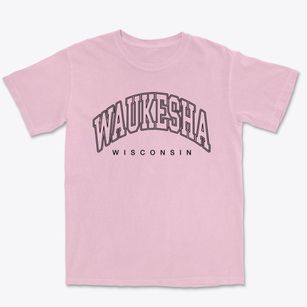 Waukesha Wisconsin Inline Premium Heavyweight T-shirt