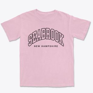 Seabrook New Hampshire Inline Premium Heavyweight T-shirt