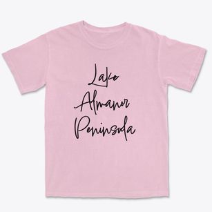 Lake Almanor Peninsula California Freestyle Premium Heavyweight T-shirt