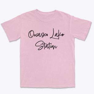 Owasco Lake Station New York Freestyle Premium Heavyweight T-shirt