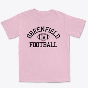 Greenfield Iowa Football Premium Heavyweight T-shirt