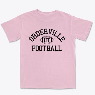 Orderville Utah Football Premium Heavyweight T-shirt