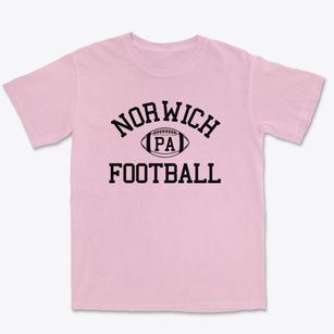 Norwich Pennsylvania Football Premium Heavyweight T-shirt