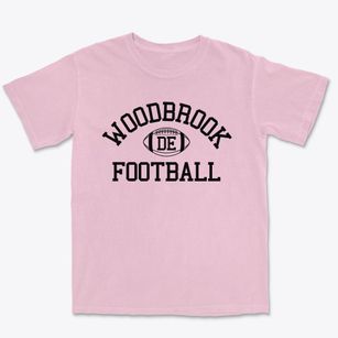 Woodbrook Delaware Football Premium Heavyweight T-shirt