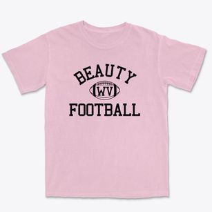 Beauty West Virginia Football Premium Heavyweight T-shirt