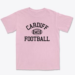 Cardiff Maryland Football Premium Heavyweight T-shirt