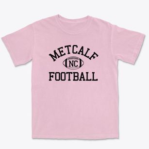 Metcalf North Carolina Football Premium Heavyweight T-shirt