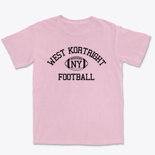 West Kortright New York Football Premium Heavyweight T-shirt