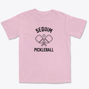 Sequim Washington Pickleball Premium Heavyweight T-shirt