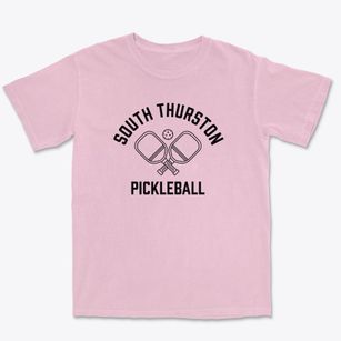 South Thurston New York Pickleball Premium Heavyweight T-shirt