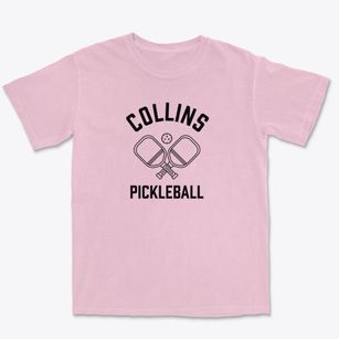 Collins Montana Pickleball Premium Heavyweight T-shirt