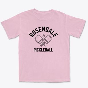 Rosendale New York Pickleball Premium Heavyweight T-shirt