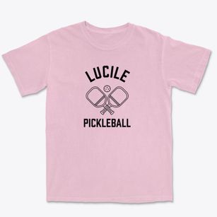 Lucile Georgia Pickleball Premium Heavyweight T-shirt