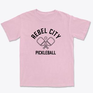 Rebel City North Carolina Pickleball Premium Heavyweight T-shirt
