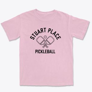Stuart Place Texas Pickleball Premium Heavyweight T-shirt