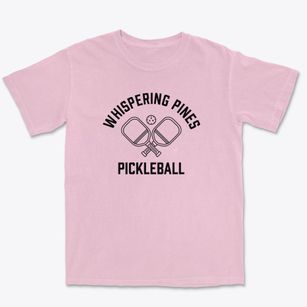 Whispering Pines North Carolina Pickleball Premium Heavyweight T-shirt