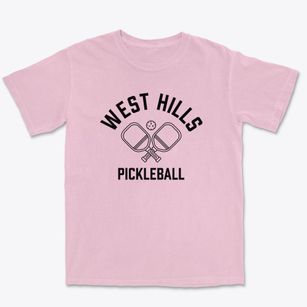 West Hills California Pickleball Premium Heavyweight T-shirt