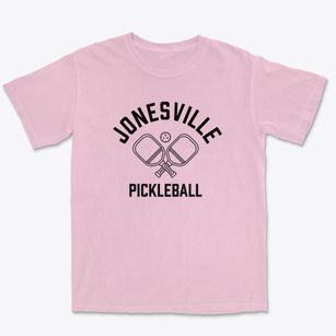 Jonesville Michigan Pickleball Premium Heavyweight T-shirt