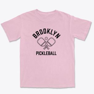 Brooklyn New York Pickleball Premium Heavyweight T-shirt