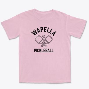 Wapella Illinois Pickleball Premium Heavyweight T-shirt