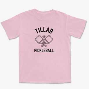 Tillar Arkansas Pickleball Premium Heavyweight T-shirt