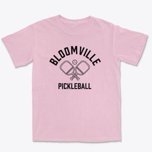 Bloomville New York Pickleball Premium Heavyweight T-shirt