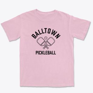 Balltown Iowa Pickleball Premium Heavyweight T-shirt