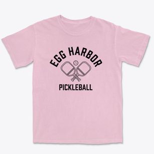 Egg Harbor New Jersey Pickleball Premium Heavyweight T-shirt