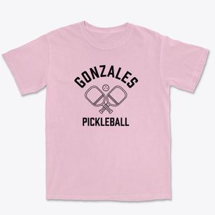 Gonzales Louisiana Pickleball Premium Heavyweight T-shirt