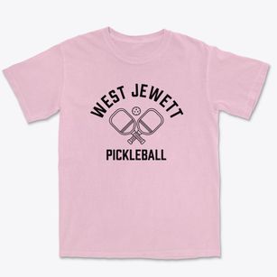 West Jewett New York Pickleball Premium Heavyweight T-shirt
