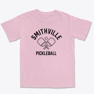 Smithville Missouri Pickleball Premium Heavyweight T-shirt