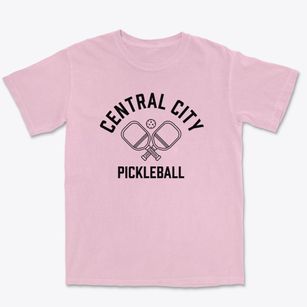 Central City Missouri Pickleball Premium Heavyweight T-shirt