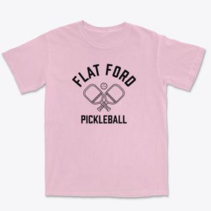 Flat Ford Georgia Pickleball Premium Heavyweight T-shirt