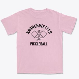 Kronenwetter Wisconsin Pickleball Premium Heavyweight T-shirt