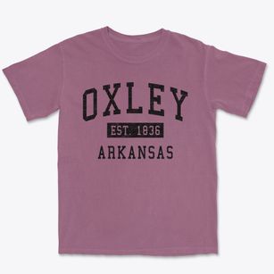 Oxley Arkansas Classic Established Premium Heavyweight T-shirt