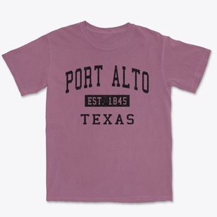Port Alto Texas Classic Established Premium Heavyweight T-shirt