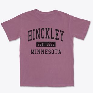 Hinckley Minnesota Classic Established Premium Heavyweight T-shirt