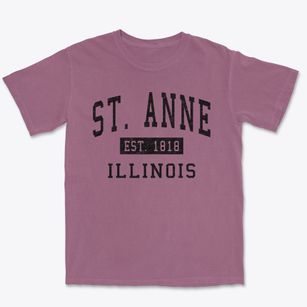 St. Anne Illinois Classic Established Premium Heavyweight T-shirt