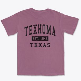 Texhoma Texas Classic Established Premium Heavyweight T-shirt