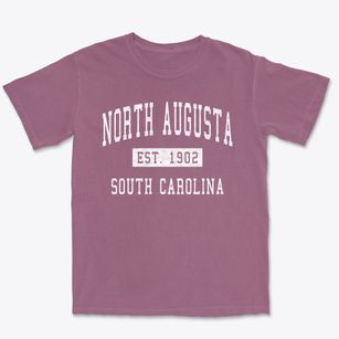 North Augusta South Carolina Classic Established Premium Heavyweight T-shirt
