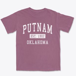 Putnam Oklahoma Classic Established Premium Heavyweight T-shirt