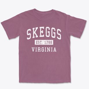 Skeggs Virginia Classic Established Premium Heavyweight T-shirt