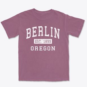 Berlin Oregon Classic Established Premium Heavyweight T-shirt