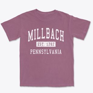Millbach Pennsylvania Classic Established Premium Heavyweight T-shirt