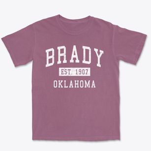 Brady Oklahoma Classic Established Premium Heavyweight T-shirt